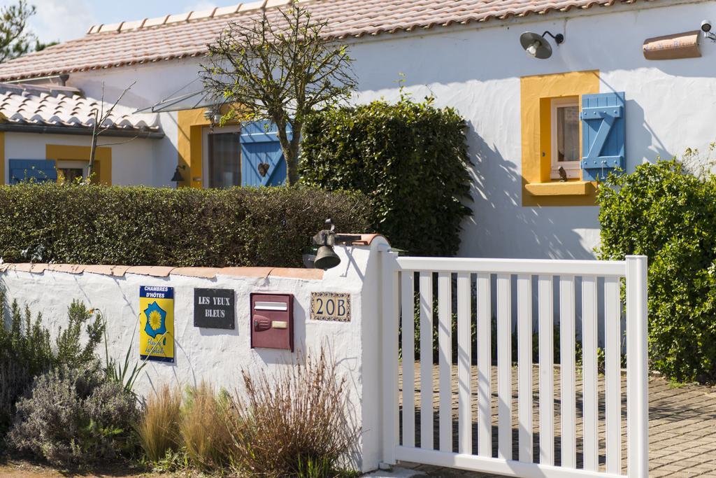 Les Yeux Bleus Bed & Breakfast Noirmoutier-en-l'Ile Exterior foto